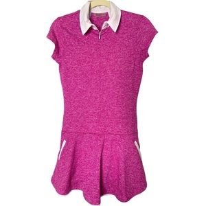 Olaya Sport Medium Pink & White Golf Dress/Skort